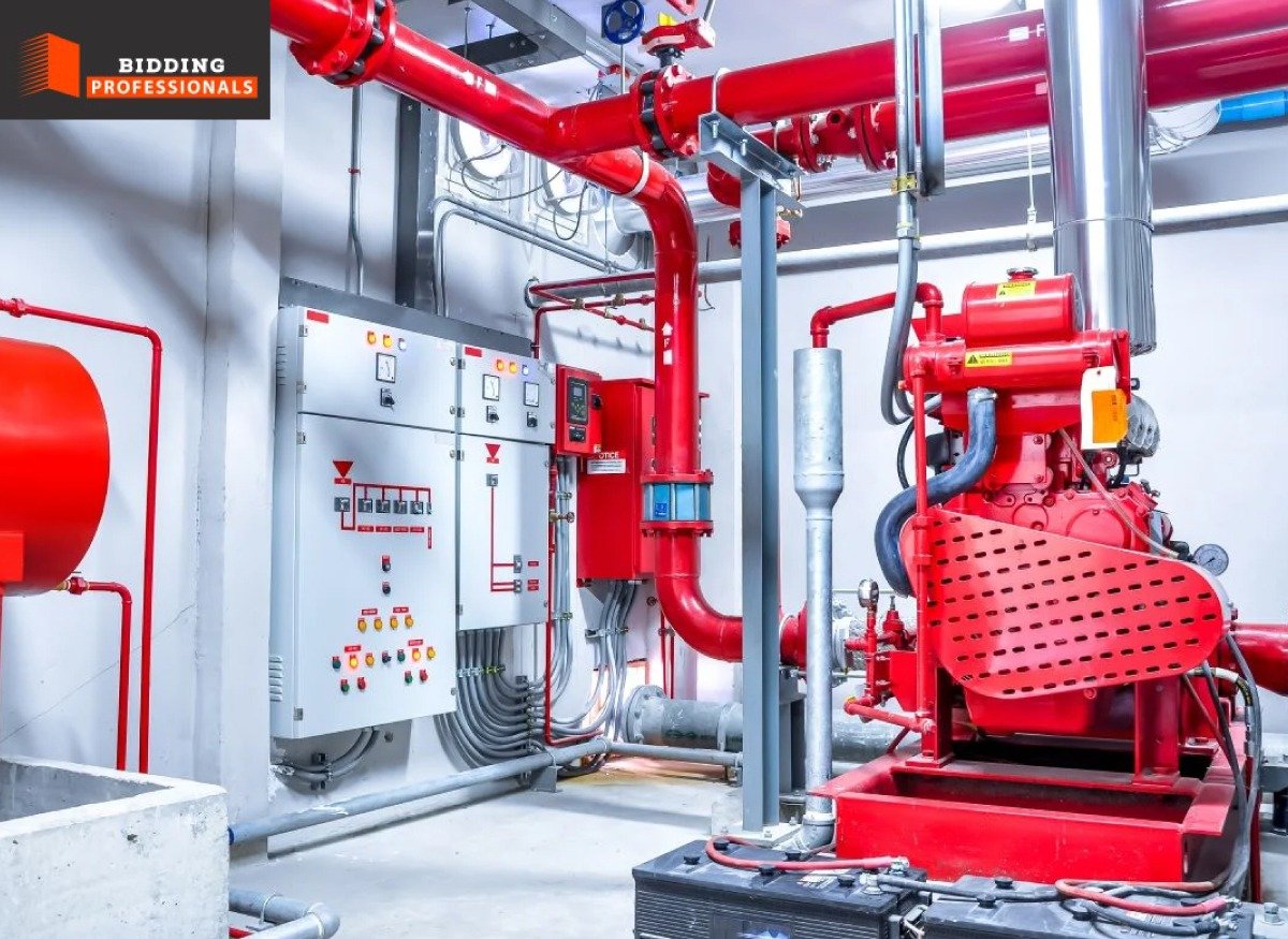 Standard Fire Protection Fire Sprinkler System Head Spacing and Location - Bidding Professionals